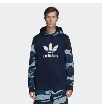 Худи мужское Adidas Camouflage Hoody Originals Blue DV2064