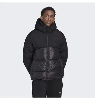 Пуховик мужской Adidas Down Regen Hooded Puffer Jacket Black Hl9181