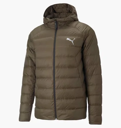 Куртка чоловіча Puma Packlite Down Jacket Olive 849355-62