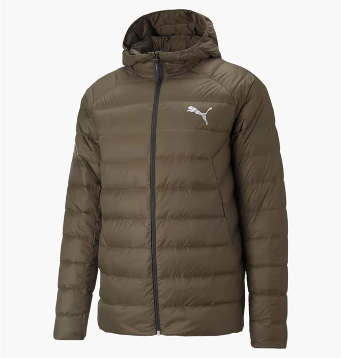 Куртка чоловіча Puma Packlite Down Jacket Olive 849355-62