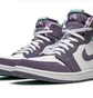 Кроссовки мужские Air Jordan 1 High Zoom Cmft White/Violet CT0978-150