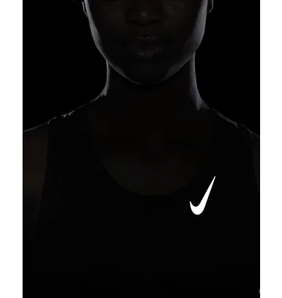 Топ женский Nike W Nk Df Race Crop Black DD5921-010