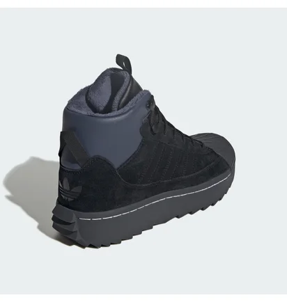 Ботинки детские Adidas Superstar Winterized Trek Black JQ0346
