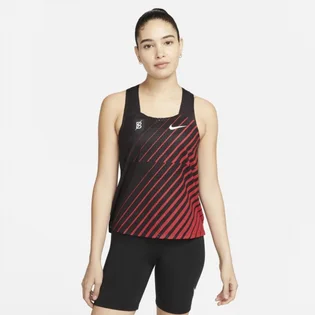 Майка женская Nike Adv Aeroswift Singlet Black/Red DR5849-010
