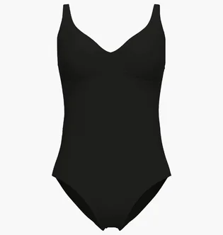 Купальник жіночий Arena Victoria U Back Solid Black 008868-505