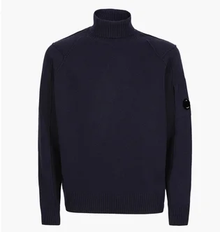 Светр C.P. Company Knitwear - Turtle Neck Lambswool Black 11CMKN0888A-005504A