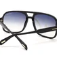 Солнцезащитные очки мужские Tom Ford Falconer Smoke Gradient Navigator Black FT0884-01B-60