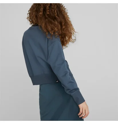 Свитшот женский Puma Her Crew Blue 67310916