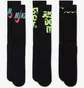 Шкарпетки унісекс Nike Everyday Plus Cushioned Black (3 пари) DH3822-910
