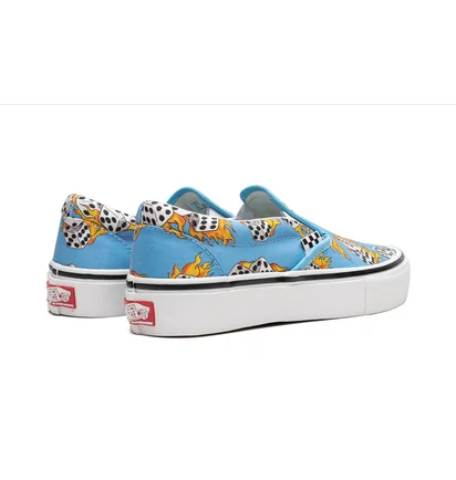 Кеды унисекс Vans Skate Slip-On Light Blue VN0A5FCABM6