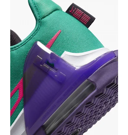 Кросівки унісекс Nike Lebron Witness Vi Green/Violet Cz4052-300