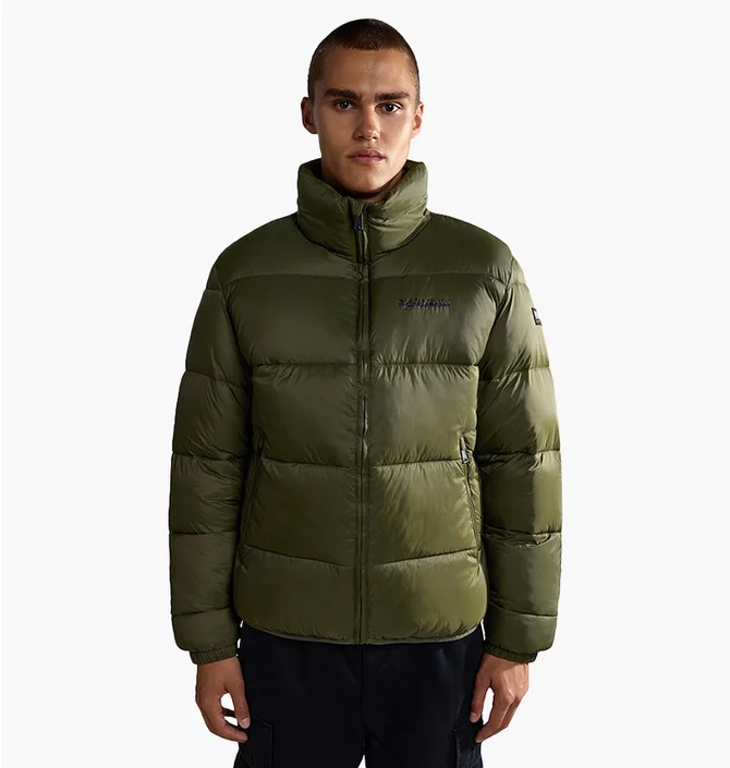 Пуховик мужской Napapijri Uomi Puffer Jacket Olive NP0A4GJFGE41