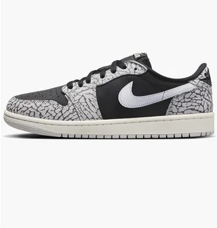 Кроссовки женские Air Jordan Air 1 Low Og Shoes Grey/Black CZ0775-001