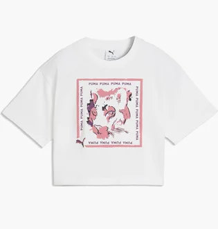Футболка дитяча Puma Graphic Cat Stamp White 634527-02