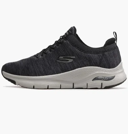 Кроссовки мужские Skechers Arch Fit Black 232301BKGY