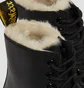 Ботинки женские Dr. Martens Fur Lined 1460 Serena Burnished Wyoming Black 21797001