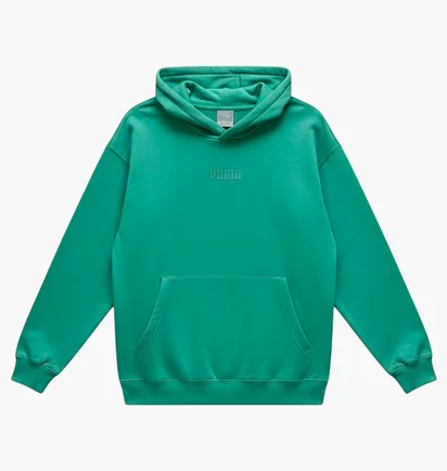 Худи женское Puma Elevated Essentials Green 688647-42
