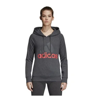 Худи женское Adidas Essentials Linear Over Head Hoodie Grey CF8805