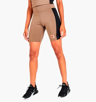 Шорты женские Nike Sportswear Swoosh Logo High-Waisted Bike Shorts Brown Dx2325-258