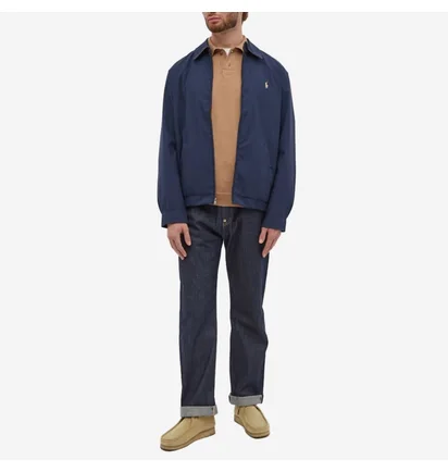 Куртка мужская Polo Ralph Lauren Windbreaker Harrington Jacket Blue 710548506001