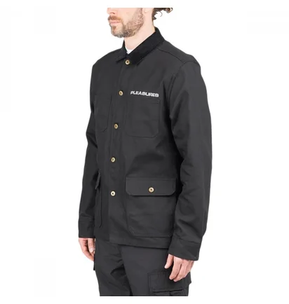 Куртка унісекс Pleasures Spike Chore Jacket Black P21SP026-BLACK
