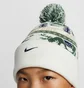 Шапка детская Nike Peak Holiday Beanie White/Green HV7025-133