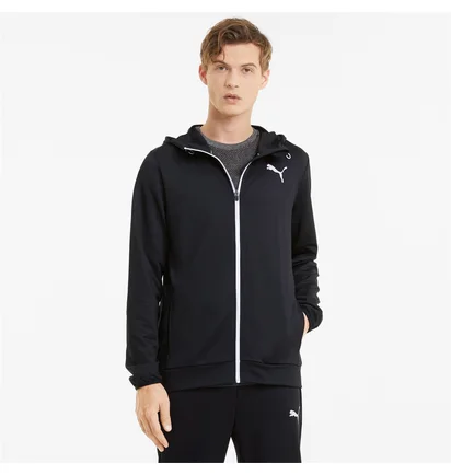 Толстовка чоловіча Puma I Zapięciem Na Zamek Black 585832-01