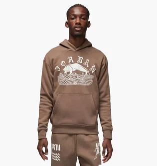 Худі чоловіче Air Jordan Artist Series By Umar Rashid Brown Dv7571-274