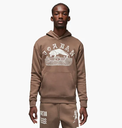 Худі чоловіче Air Jordan Artist Series By Umar Rashid Brown Dv7571-274