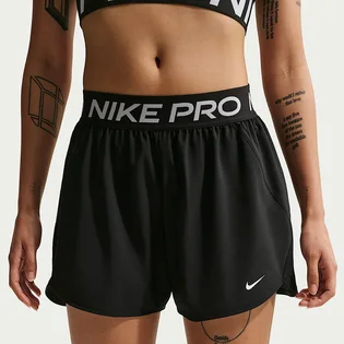 Шорти жіночі Nike Pro WomenS Dri-Fit Mid-Rise Brief-Lined 3 Woven Shorts Black IQ0784-010