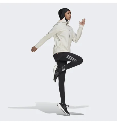 Куртка женская Adidas X-City Running Soft Shell Running Jacket Beige Hk6479