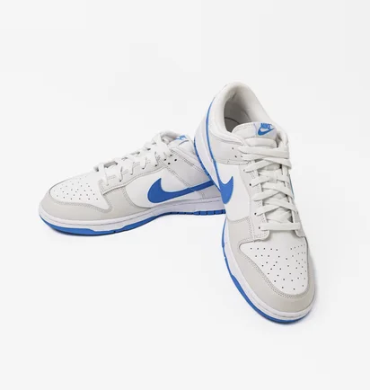 Кроссовки мужские Nike Dunk Low Retro White/Grey DV0831-108