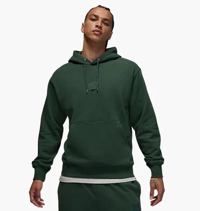 Толстовка чоловіча Nike Flight Fleece MenS Pullover Hoodie Green FV7247-316