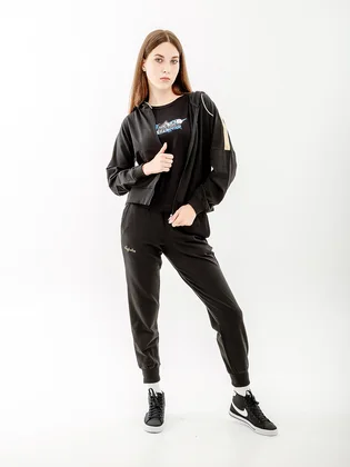 Штаны женские AUSTRALIAN Gold Tape Elastic Fleece Tracksuit Black LSDTU0073-003