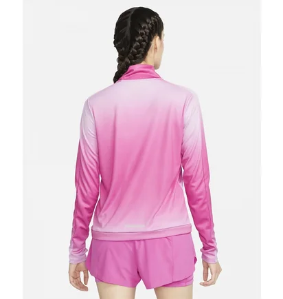 Лонгслив женский Nike Dri-Fit Swoosh Pink DX0956-623