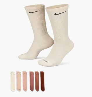 Шкарпетки унісекс Nike U Nk Ed Pls Csh Crw (6 пар) Multi SX6897-904