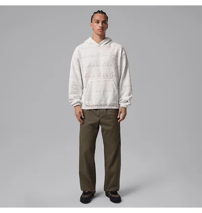 Худі чоловіче Air Jordan Flight MenS Jacquard Pullover Hoodie White IF1837-133