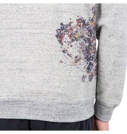 Худи мужское Medicom Adam Et Rope X Jackson Pollock Studio Grey GMM-HOODIE-DARK-GREY