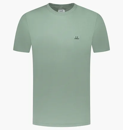 Футболка мужская C.P. Company T-Shirt Green 16CMTS068A-005100W-GREEN-BAY