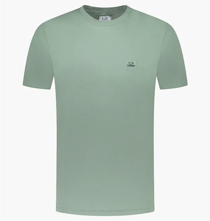 Футболка мужская C.P. Company T-Shirt Green 16CMTS068A-005100W-GREEN-BAY