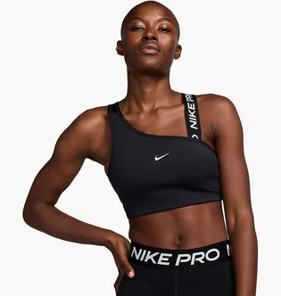 Топ женский Nike Pro Swoosh Asymmetrical Black FV6526-010