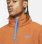 Куртка чоловіча Nike Mens Fleece Full-Zip Jacket Orange Dd5021-246