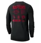 Лонгслів чоловічий Nike Nba Toronto Raptors Courtside Element Black DJ6556-010