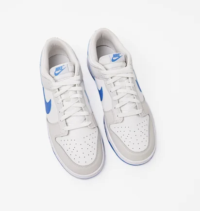 Кроссовки мужские Nike Dunk Low Retro White/Grey DV0831-108