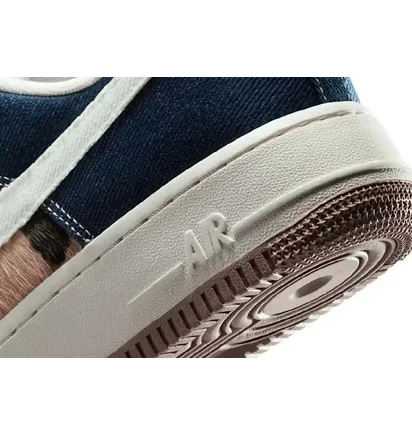 Кроссовки женские Nike Air Force 107 Blue/Brown IB3674-400
