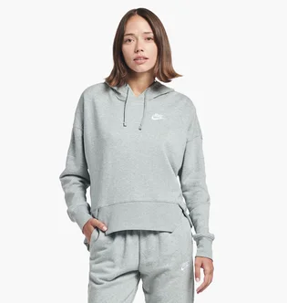 Худи женское Nike Club Fleece Hoodie Grey Dv5645-063