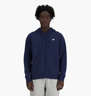 Толстовка мужская New Balance Sport Essentials Full Zip Blue MJ41502NNY