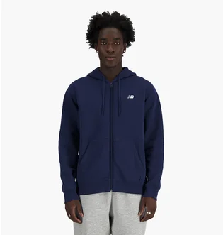 Толстовка мужская New Balance Sport Essentials Full Zip Blue MJ41502NNY