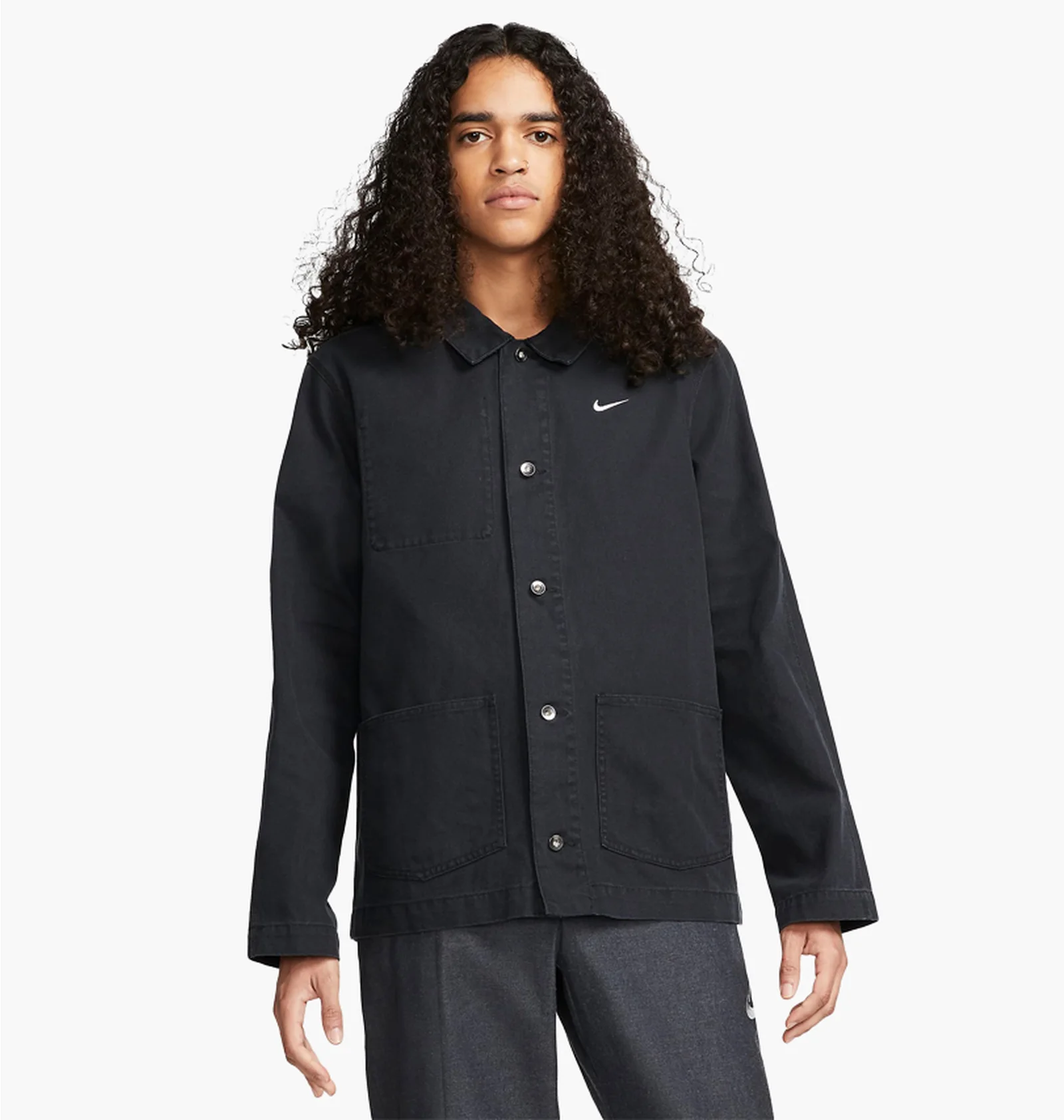 ᐉ Сорочка чоловіча Nike Life MenS Unlined Chore Coat Black DQ5184