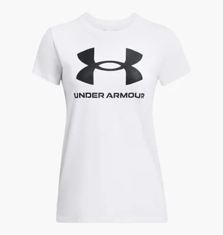 Футболка жіноча Under Armour Sportstyle Logo White 1356305-111